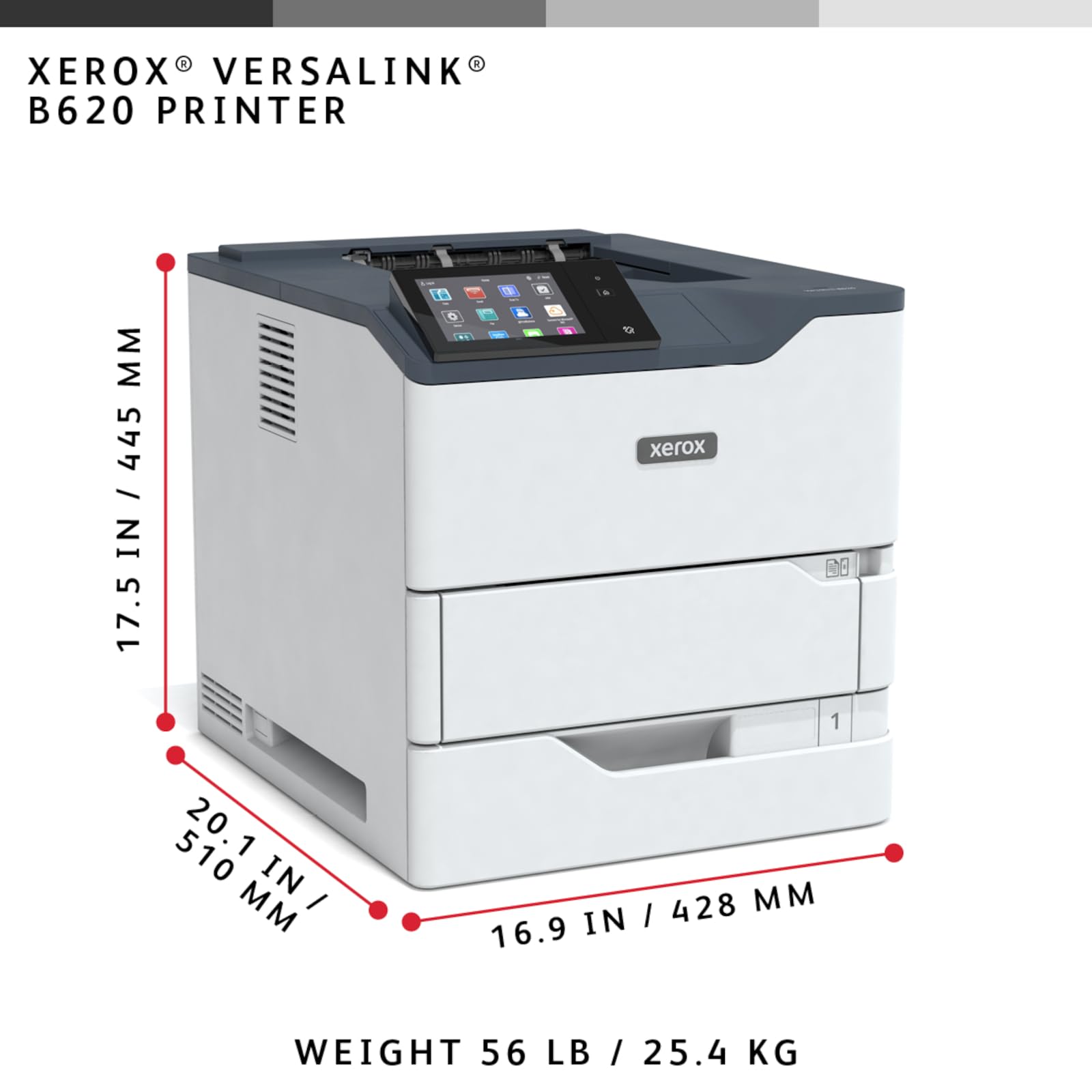 Amazon.com: Xerox VersaLink B620DN Black and White Laser Printer