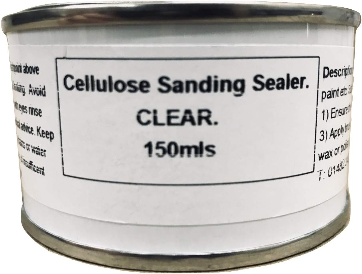 1 x 150ml Clear Cellulose Sanding Sealer. Seals Wood Timber Balsa