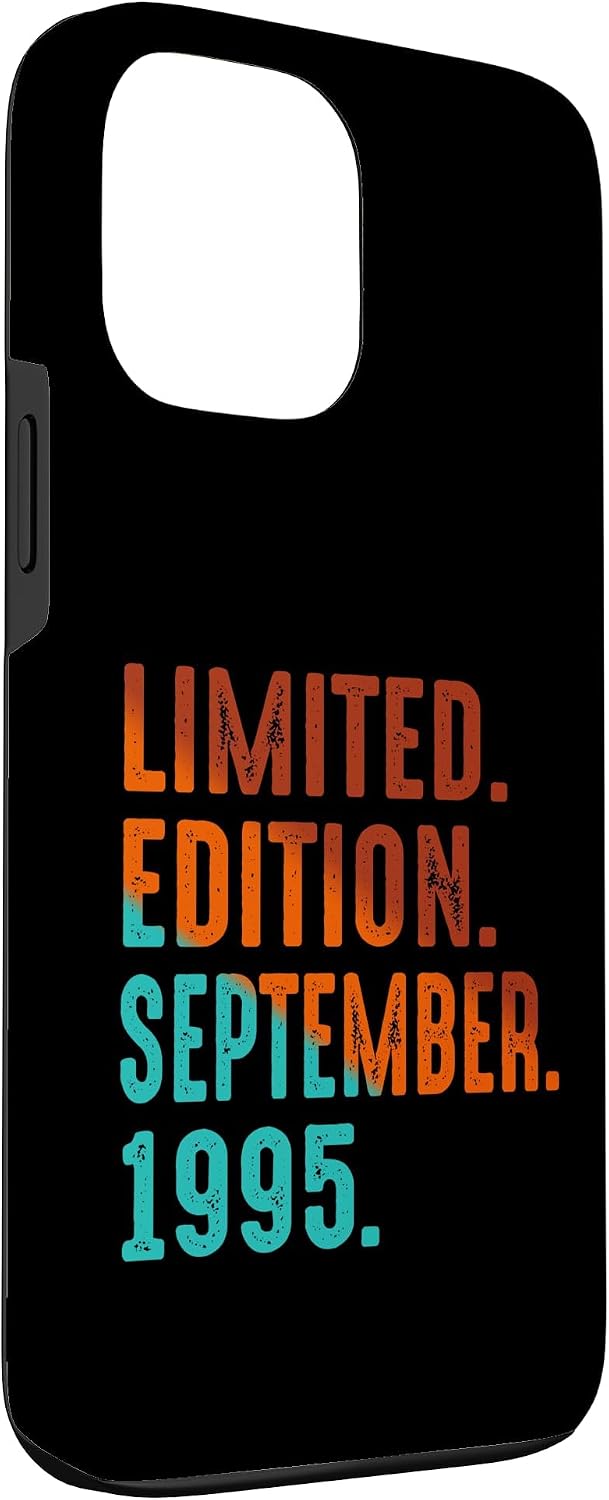 Limited Edition September 1995 Birthday Case for iPhone 13 Pro Max image 3
