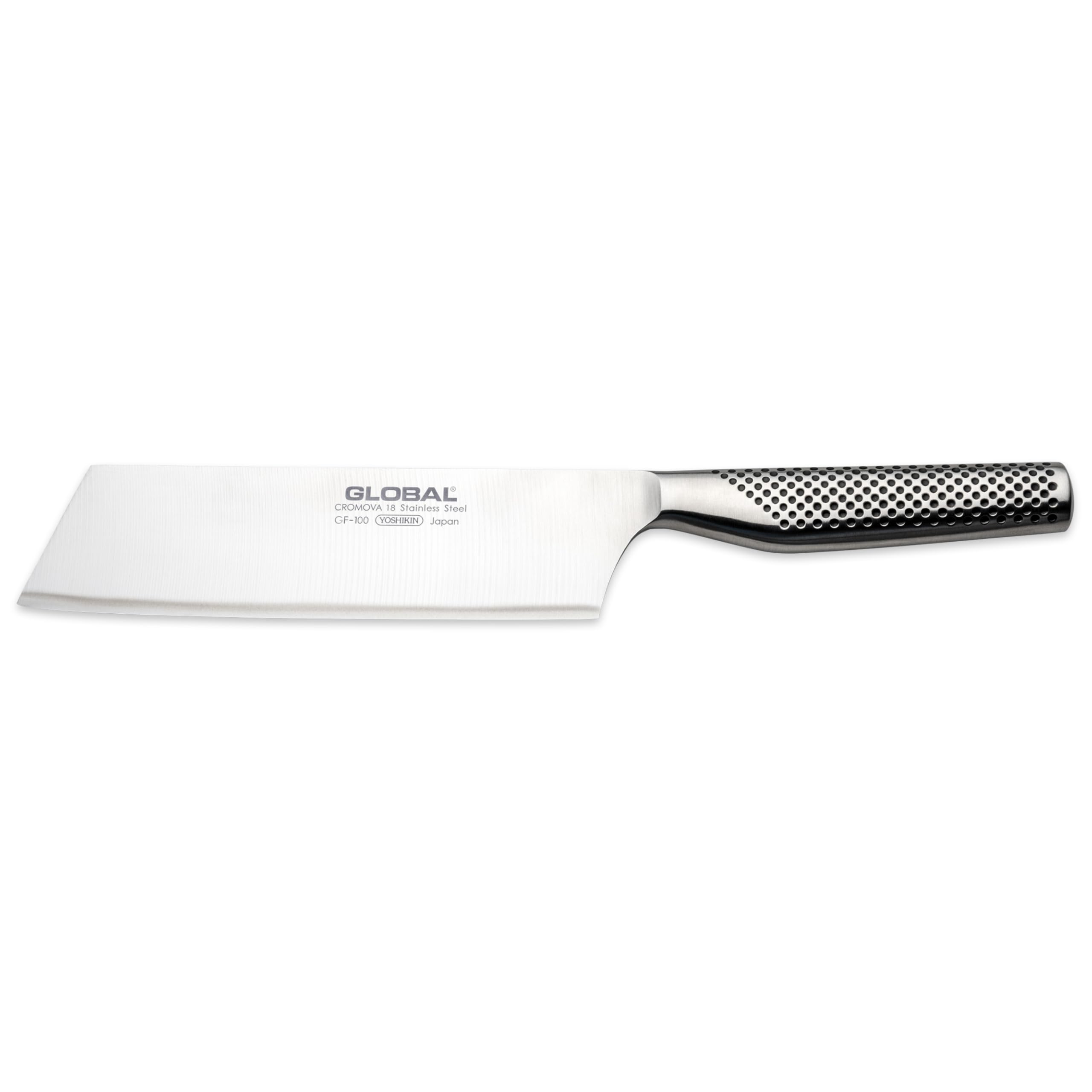 Global Coltello GF100 da cucina. Vegetable Knife, Coltello forgiato per verdure centimetri 18 (made Japan).