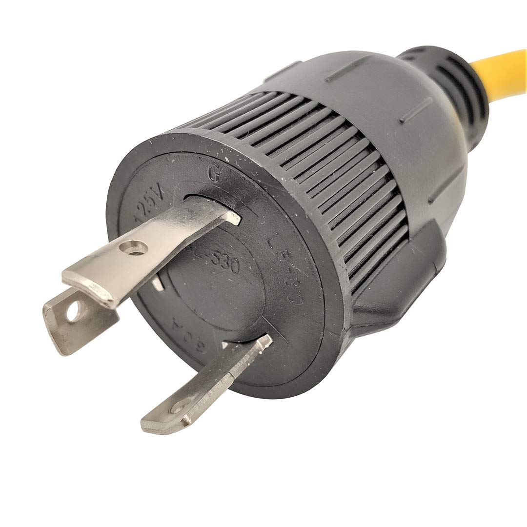 Amazon.com: Parkworld 61780 NEMA L5-30P to L6-20R Adapter Cord