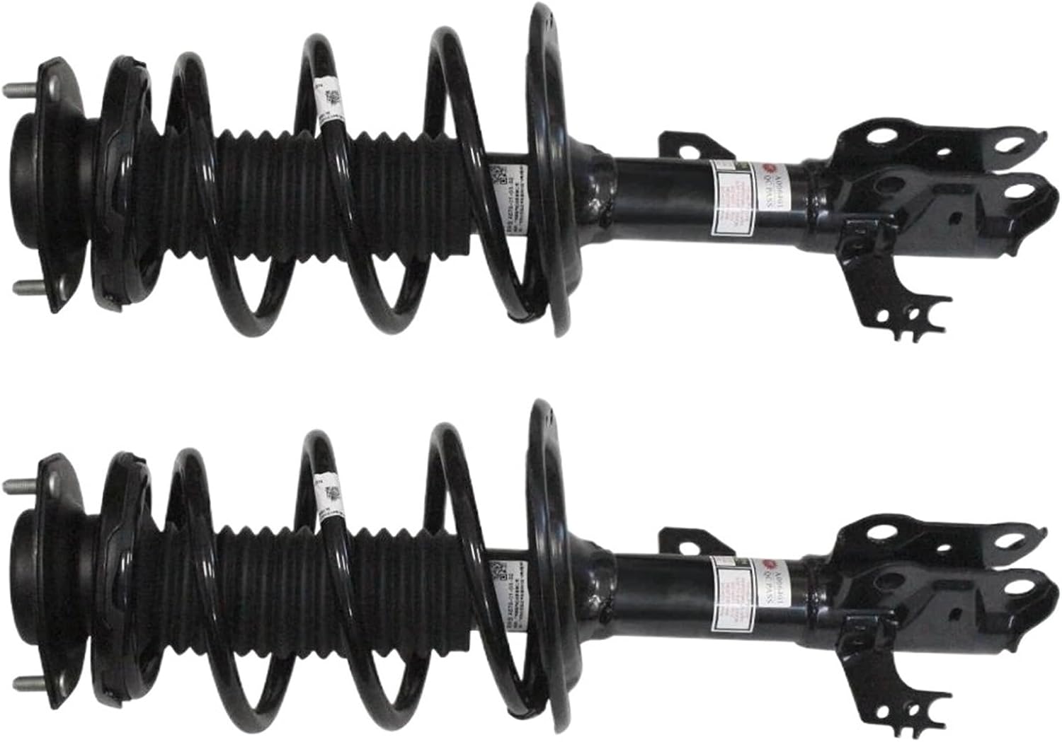 2x Front Shock Absorber Struts Assembly W/o Electric For ES300h ES350 2013-2018, 4852080302 4851080582 335091 335090