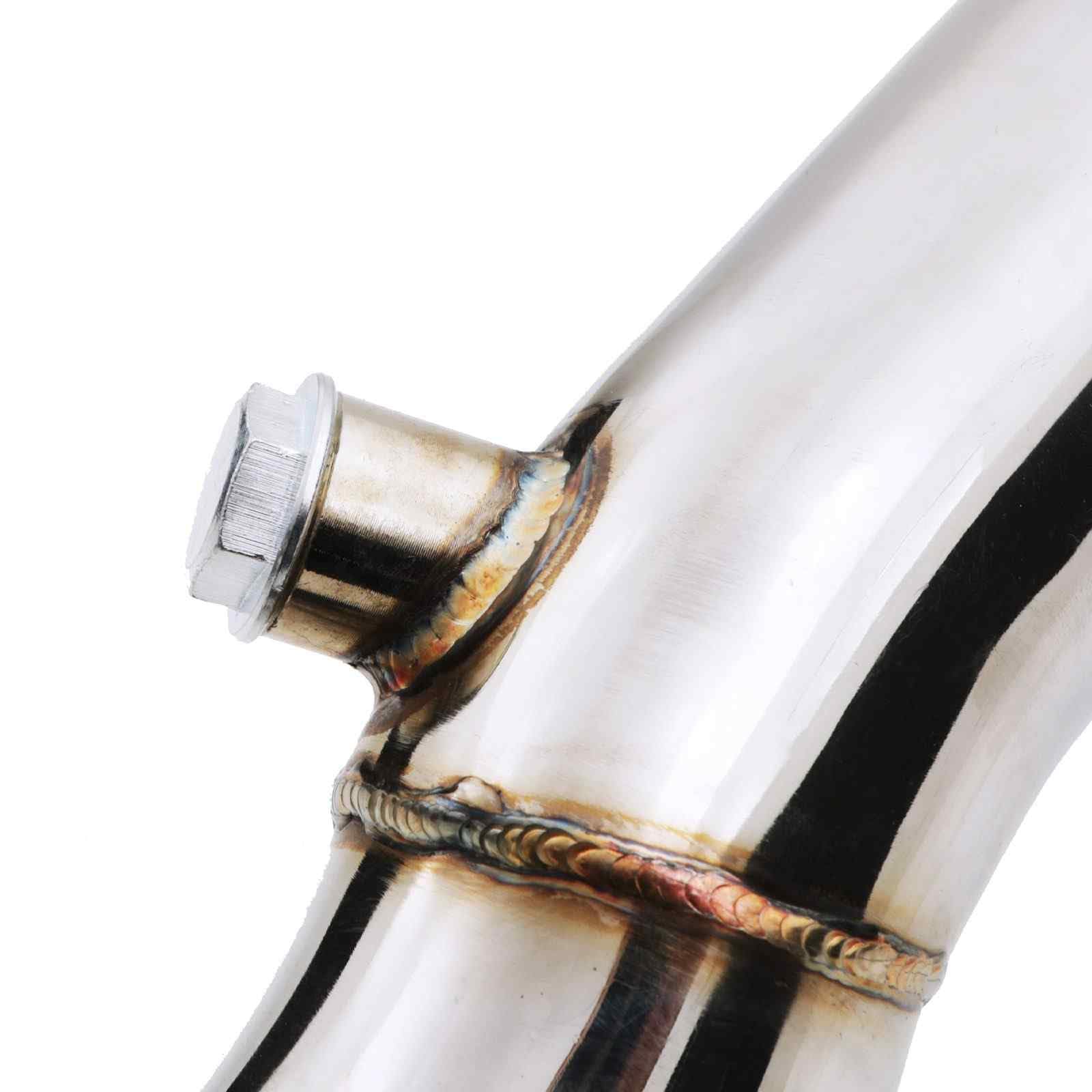 Downpipe Exhaut Decat da 6,3 cm, compatibile con Volkswagen VW Golf MK5 1.4 TSI Twin charger 168bhp / 170bhp modelli 2004-2009 in acciaio inox De Cat Down Pipe Upgrade