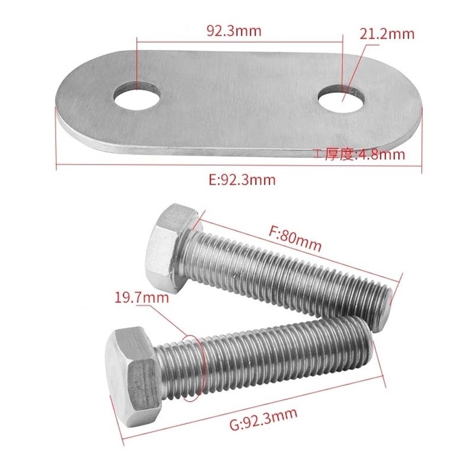 Marine-Poller, 300 mm, Edelstahl, universell, spiegelpoliert, Klampe, Deck, Bootspoller, Bootsklampe for Marine, Boot, Kajak, Kanu, Zubehör