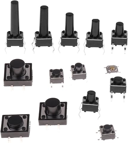 #N/A Interruptor De Botón Táctil Micro Momentáneo 140pcs Set Kits De Surtido Informática,Componentes,Dispositivos externos,Cajas de ordenador de sobremesa