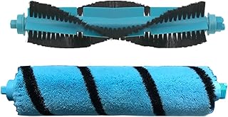 EpheyFIF Cepillo de rodillo principal de repuesto para Cecotec para robot aspirador Conga 11090, accesorios de piezas de repuesto azul+negro, fácil instalación, rendimiento mejorado, larga duración