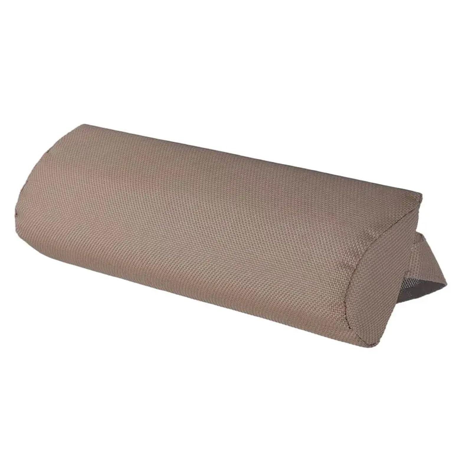 DFGBAPKBL neck support pillow Recliner Headrest Beach Folding Chairs Pad Pillow Garden Picnics Sling Lounge Chair Head Cushion Adjustable Padded Headr(Light Brown)