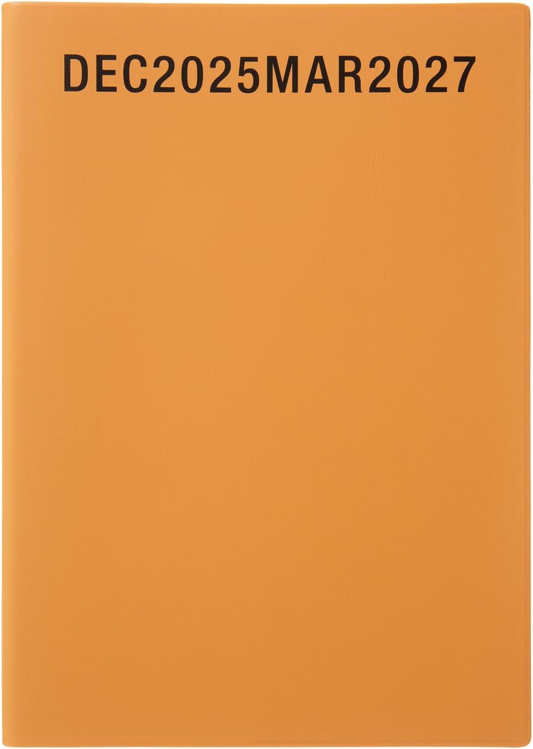 Laconic LAD97-250OR 2026 A5 Weekly Planner, Typo, Orange (Starts on December 2025)