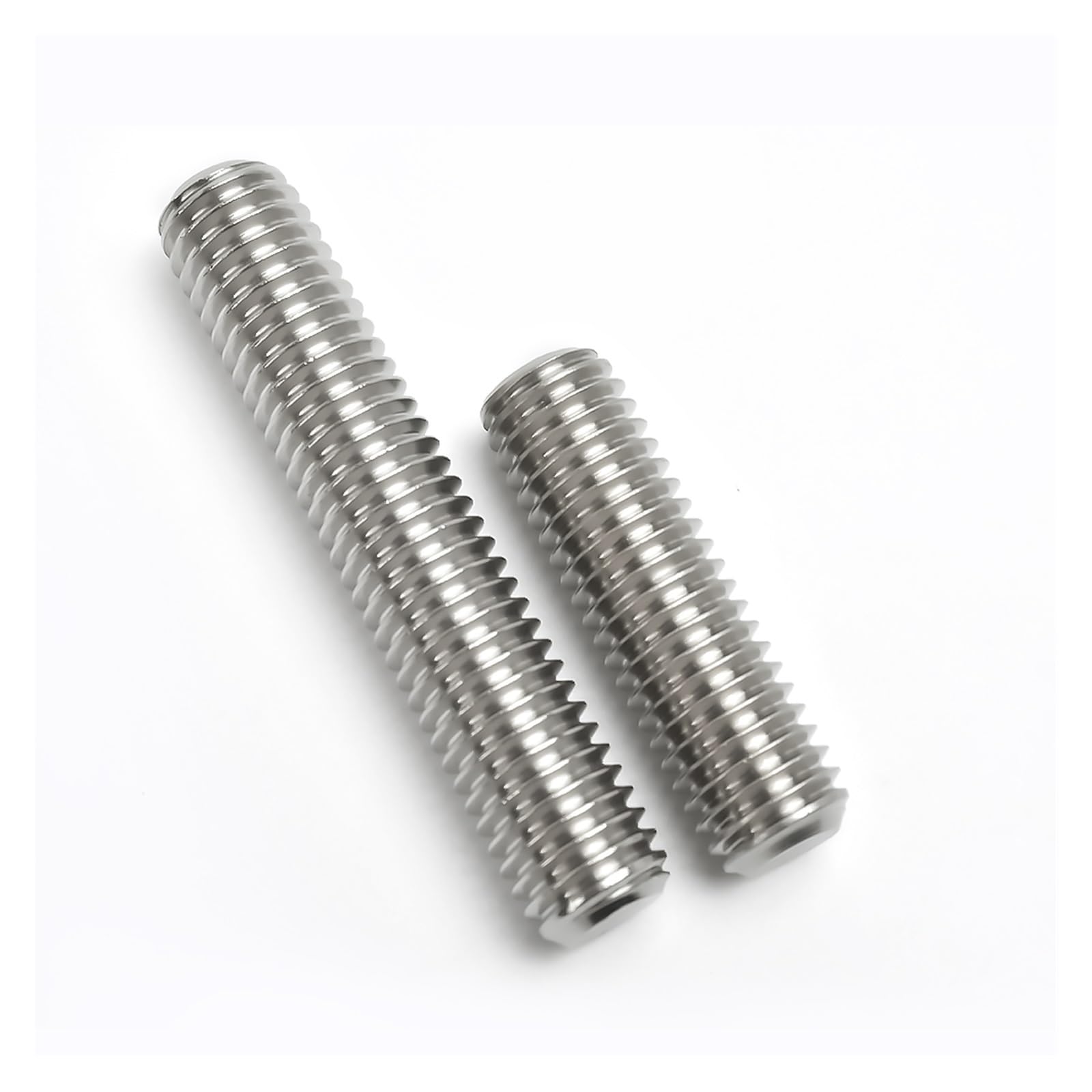 Varilla Roscada Perno de varilla roscada completa acero inoxidable Tornillos varillas rosca sin cabeza completamente métricos(170mm (2pcs),M12)