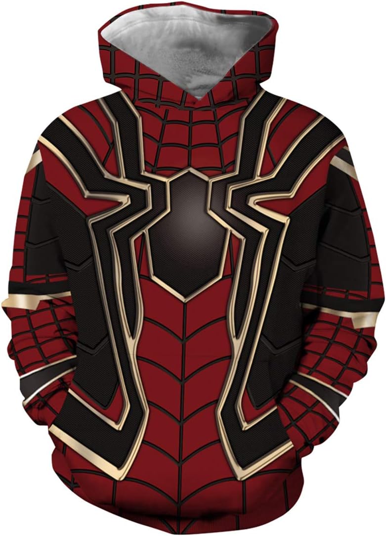 Chaos World Boys' Hoodie Realistic 3D Print Graphic Hooded Sweatshirts Galaxy Animal Pattern
