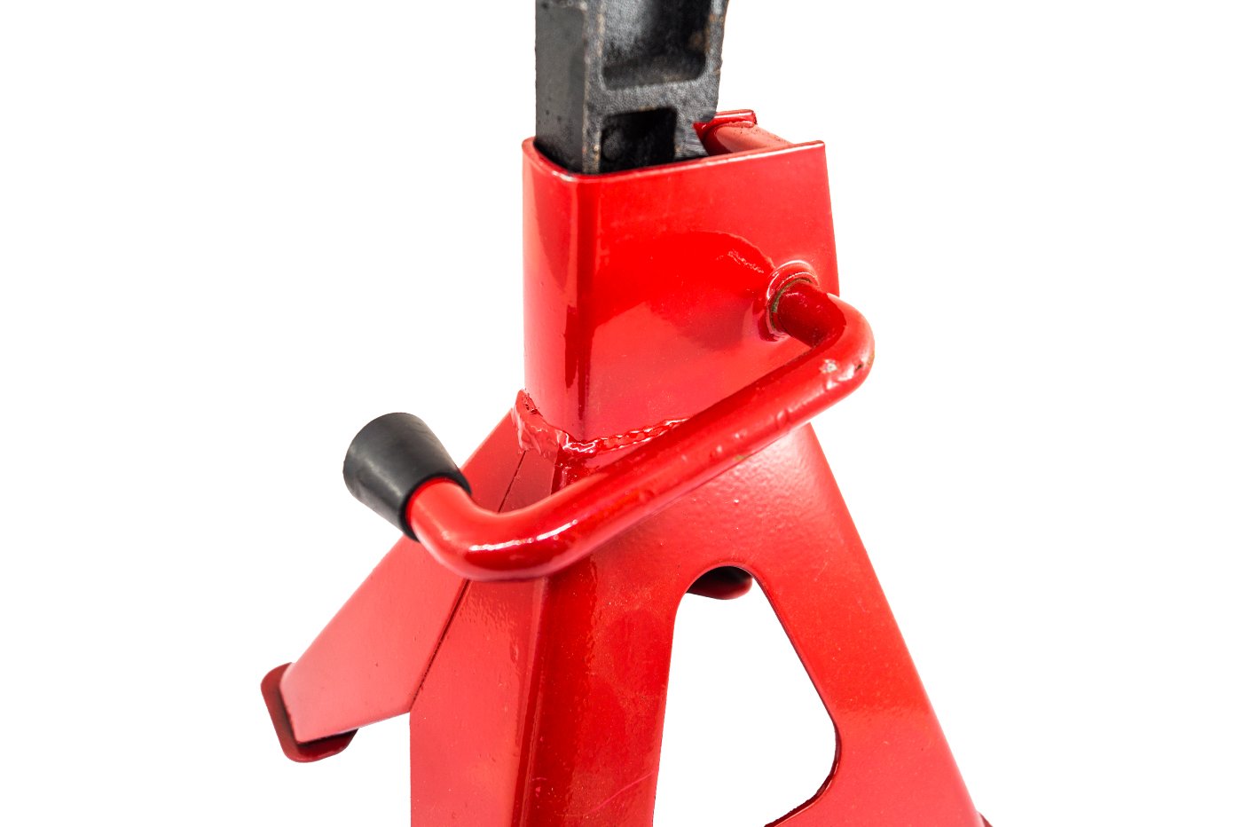 YASTA Coppia Cavalletti Auto e Moto 3 Tonnellate - Doppio Blocco con Perno di Sicurezza e Catena - Altezza Regolabile 9 Livelli - Set due Pezzi per SUV, Furgoni, Officina e Cambio Gomme
