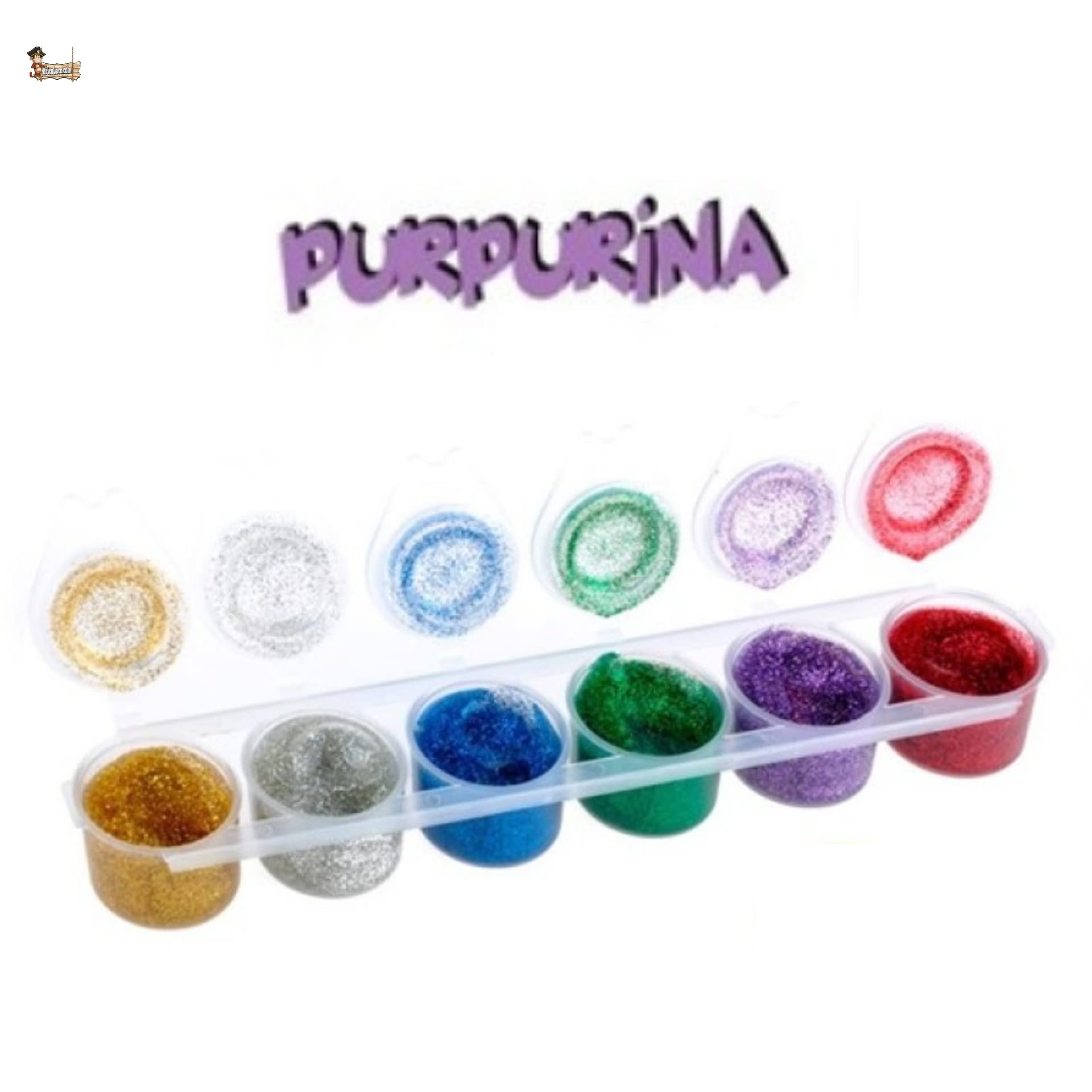 BricoLoco - Kit di 30 tempere di colori primari diversi Materiale di disegno per bambini e adulti