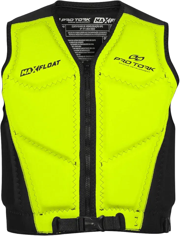 Colete Náutico Homologado Classe V Salva-Vidas Pro Tork