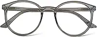 Óculos Redondo Geek Masculino Feminino Armação Sem Grau Moda