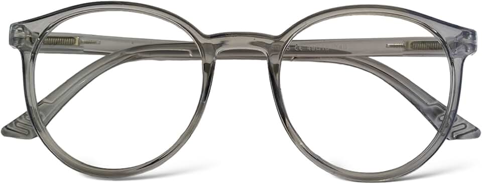 Óculos Redondo Geek Masculino Feminino Armação Sem Grau Moda