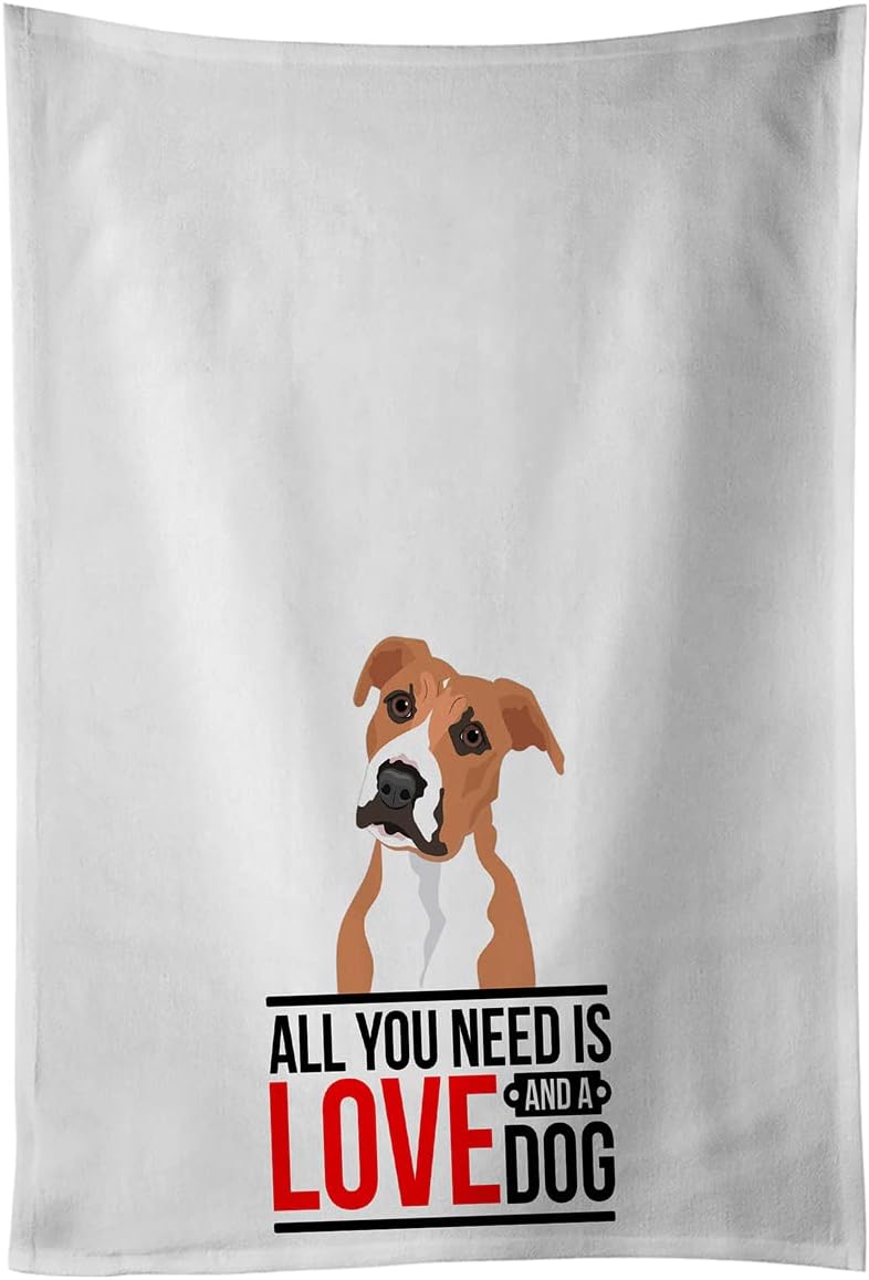 Caroline's Treasures WDK3619WTKT Doberman Pinscher Black and Rust Natural Ears #1 White Kitchen Towel Set of 2 Dish Towels Decorative Bathroom Hand Towel for Hand, Face, Hair, Yoga, Tea, Dishcloth, 1