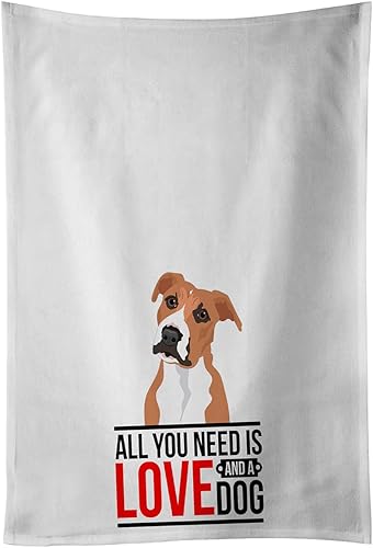 Miniatura 8 de Carolines Treasures WDK3689WTKT Golden Retriever Red 1 - Juego de 2 toallas de cocina color blanco 19 x 25 pulgadas multicolor