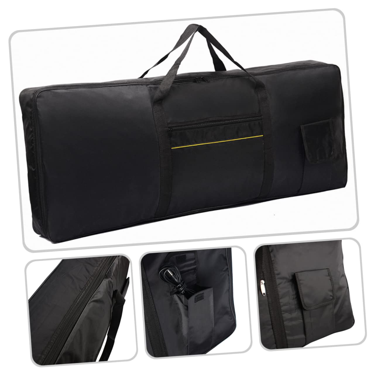 HEMOTON Borsa Aspetto per Oxford Elettronica Design 61 e Tasti Tastiera Moda Ergonomico alla Trasporto e Conservazione