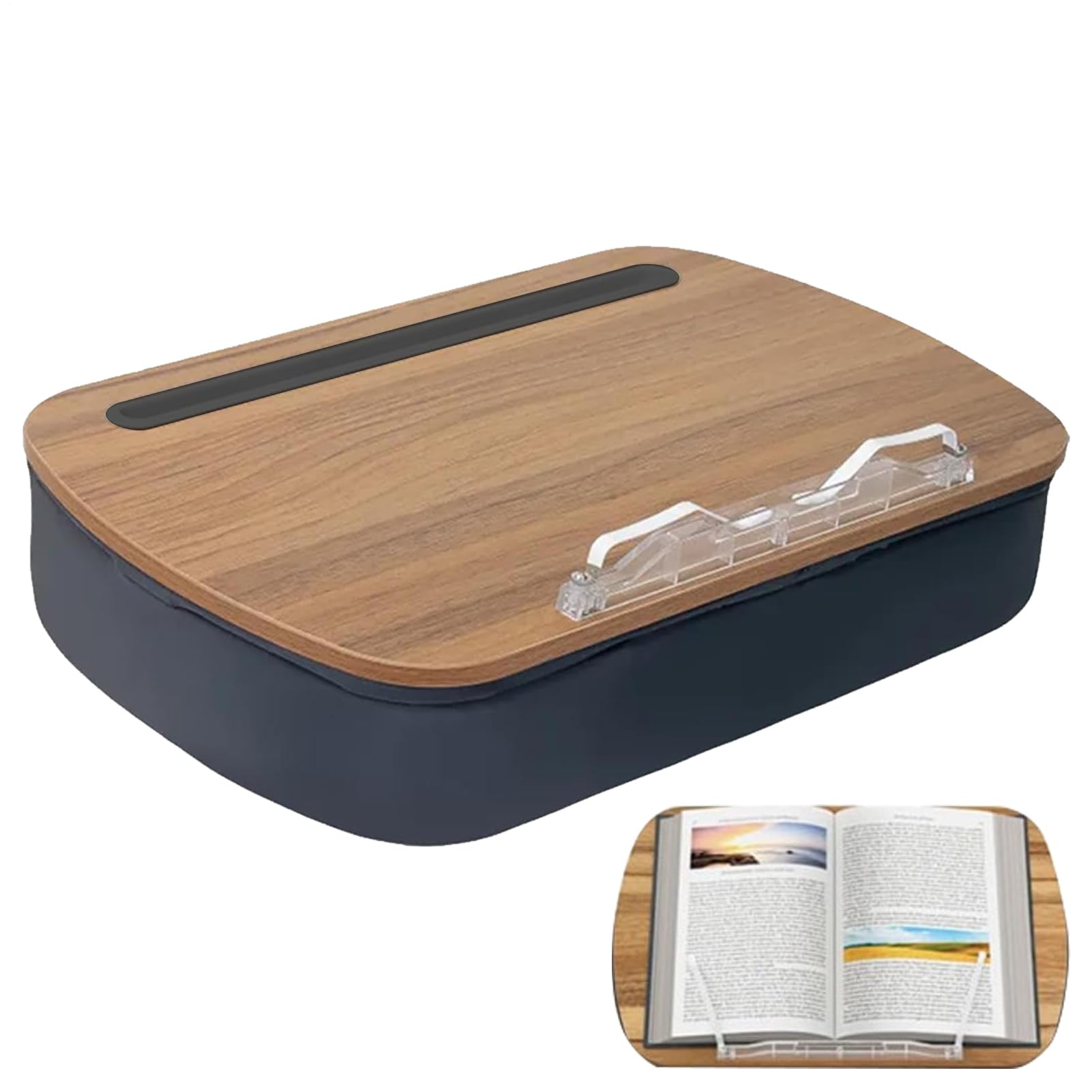 Supporto per contabili, supporti per cuscini da lettura - Supporto per | letture per divani riviste | Supporto per libri da scrivania Comodo supporto per libri per laptop, ricette, libro di