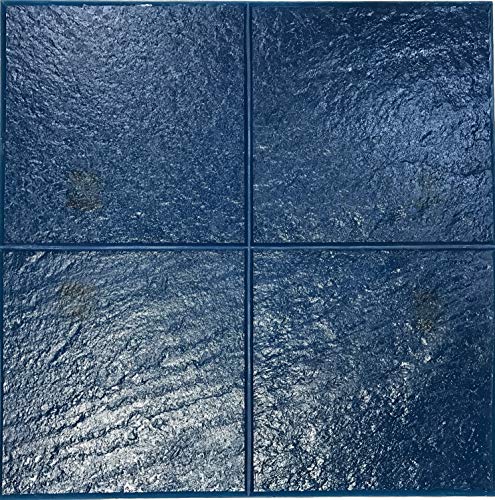 Concrete Stamping Mat SM 1914/2. Rigid Stamp with Handles. Slate Stone Texture. 24