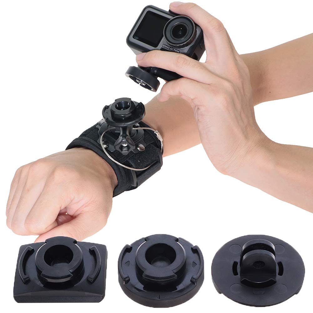 Amazon | GLIDER DJI Osmo Action アクセサリー クイックリリース