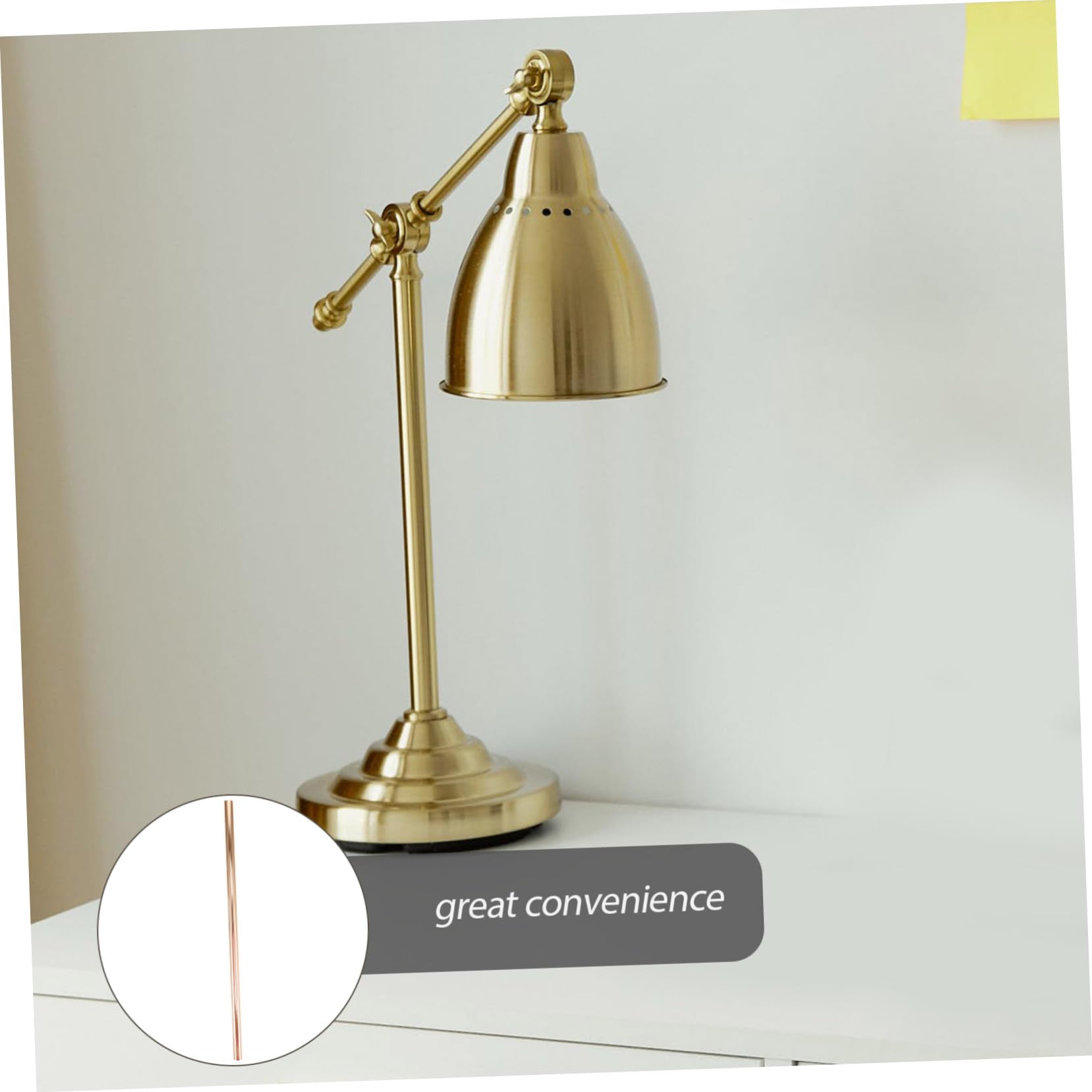 Tige Droite En Laiton Pour Lampe DIY - Longueur 30,2 Cm, Filetage Externe - Connecteur Pour Luminaire Résidentiel Ou Commercial - 10