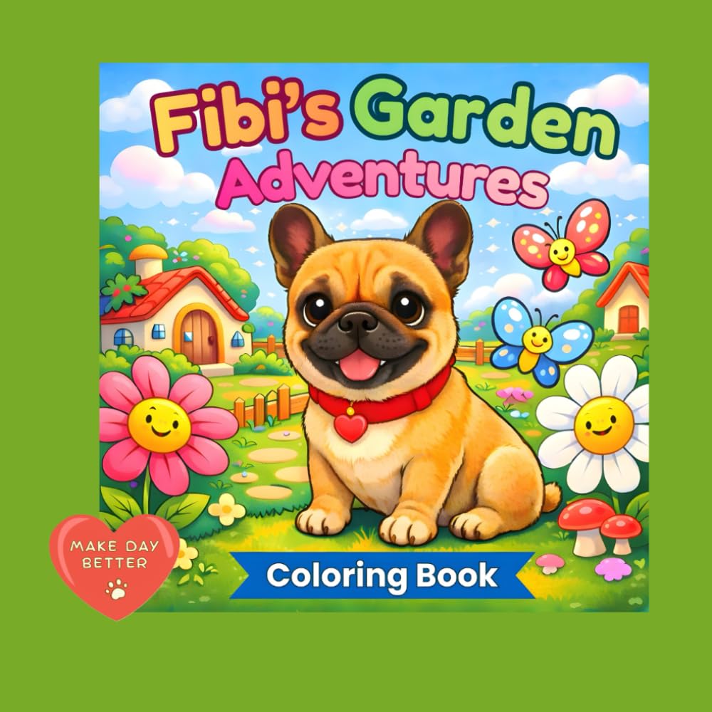 Fibi’s Garden Adventures Coloring Book (Fibi Coloring Book)