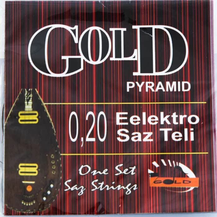 Pyramid Elektrische Saz Electro Baglama Saiten 0,20 mm