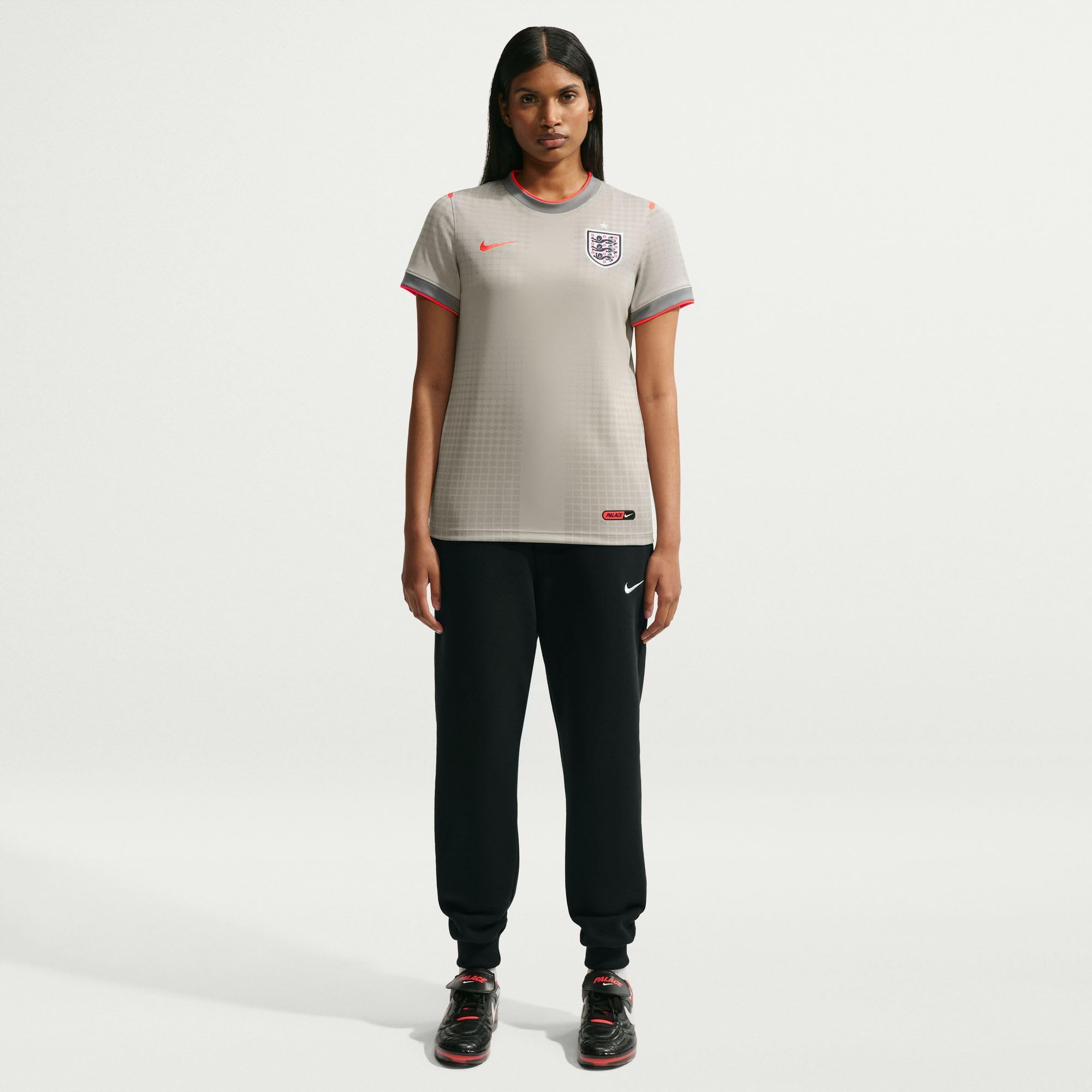 NIKE Koszulka piłkarska z krótkim rękawem Kobiety England Nike Dri-fit Pre-match Fußball-kurzarmshirt (Damen)