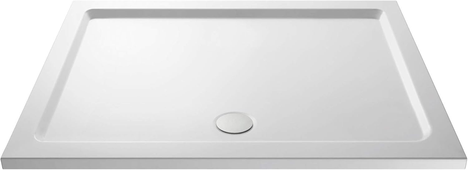 Buy Rectangular 1500 x 700mm White Shower Tray Shower EnclosureHeight