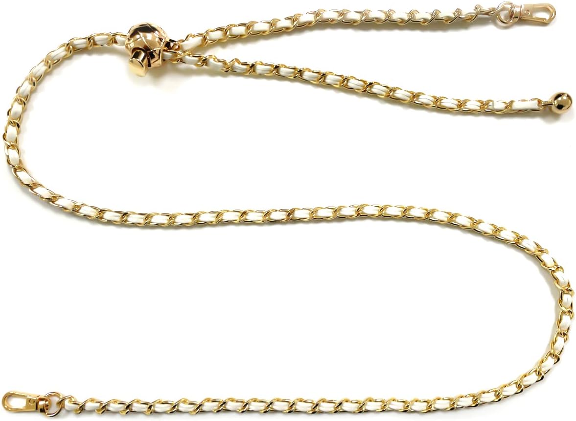 Purse Chain Strap, Adjustable Leather Purse Chain Strap Replacement Bag