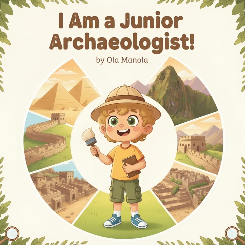 I Am a Junior Archaeologist!: A Fully Illustrated Story About History, World Wonders, Museums, and Respecting the Past (I Am a Helper! Series of books for children.)