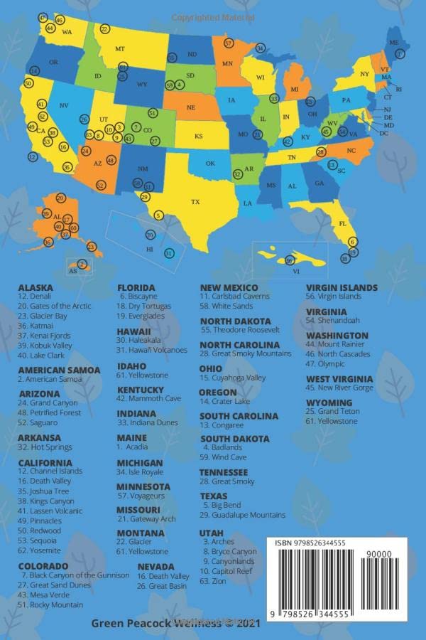 U.S. National Parks Stamp Book: Pocket Size Journal For Kids To Record Visits To All The National Parks | U.S. Adventure Log List Guide | America Passport & Stamp Book (USA National Parks) - Image 2