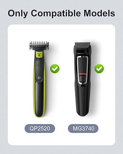 Miniatura 3 de VHBW Cable de carga de 4.3 V compatible con adaptador de fuente de alimentación Norelco QP2520 MG3740 para recortadora de barba