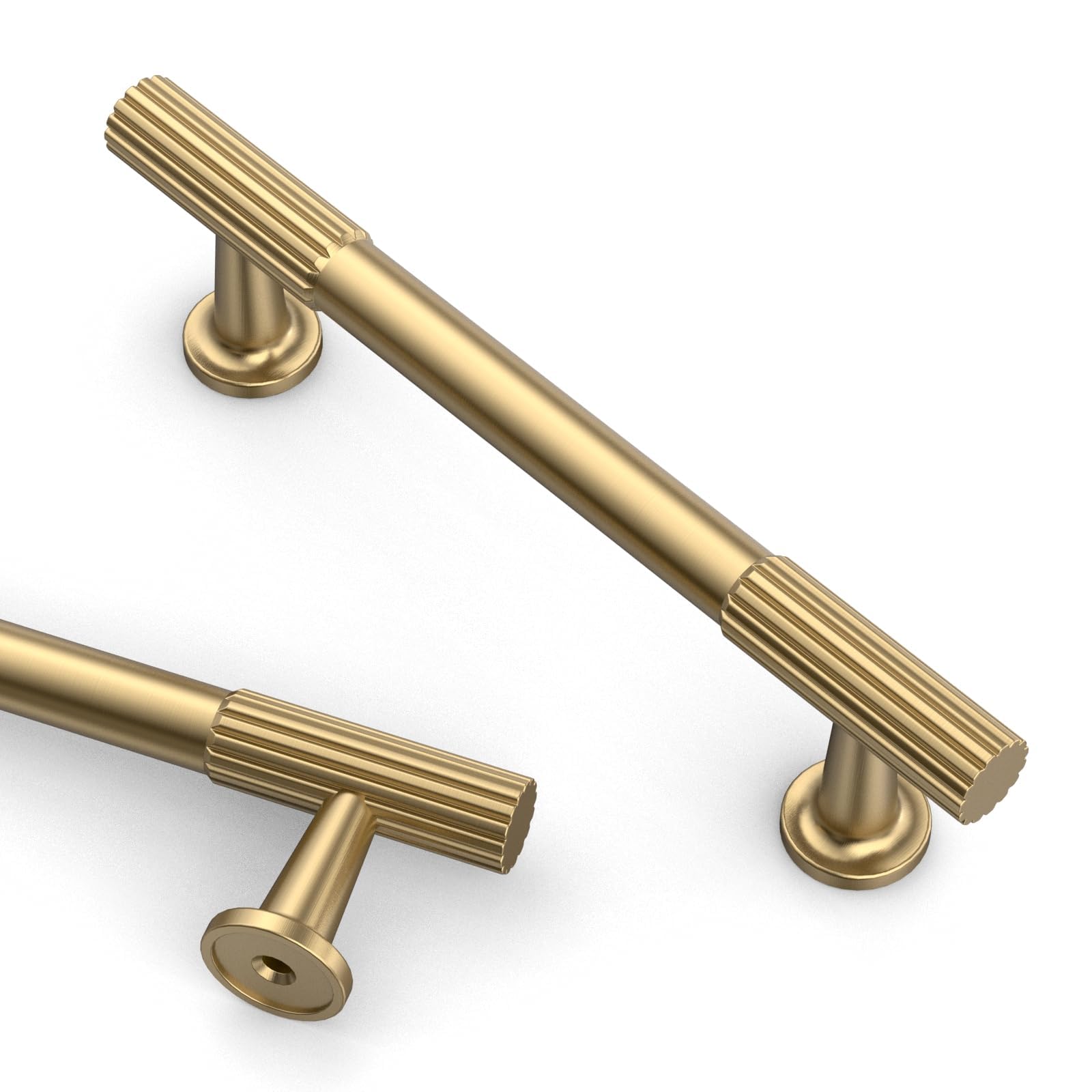 Asidrama 10 Pack 3 inch Brushed Gold Kitchen Cabinet Handles — Amazon image 30