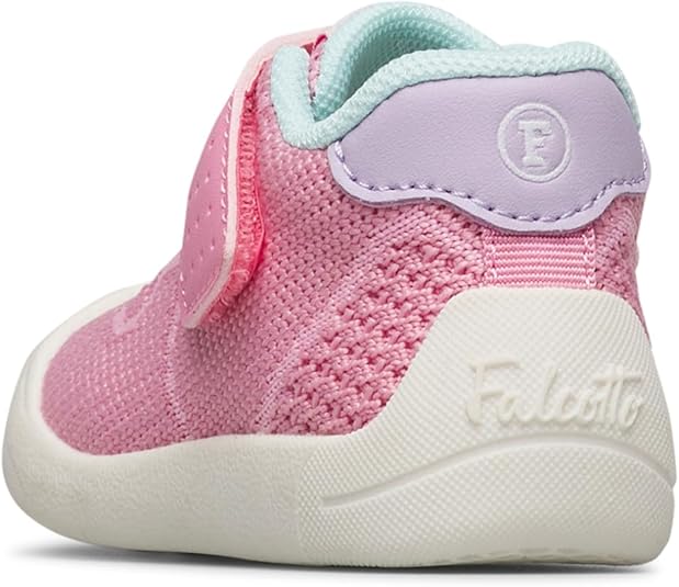 Falcotto Bounce VL.-Sneakers in Pelle-Bianco, Bianco-Nero 21