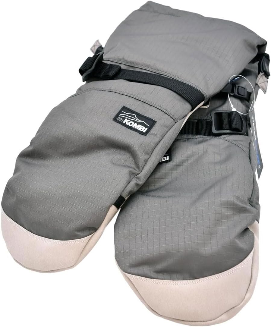 Kombi Men's MTN Recon Insulated Breathable Windproof Waterproof Mittens for Skiing, Snowboarding & Winter Sports