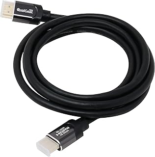 Sponsored Ad - QualGear Ultra High-Speed 8K HDMI Cable - 6 Feet, Black (QG-CBL-HD21-6FT)