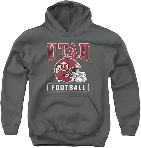 University of Utah Sudadera con capucha oficial de baloncesto para niños y niñas