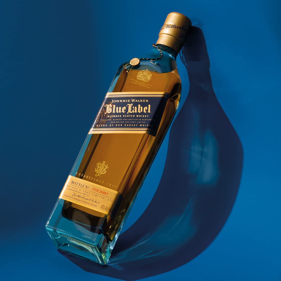Johnnie Walker Blue label whisky, Escocés blended, 700 ml