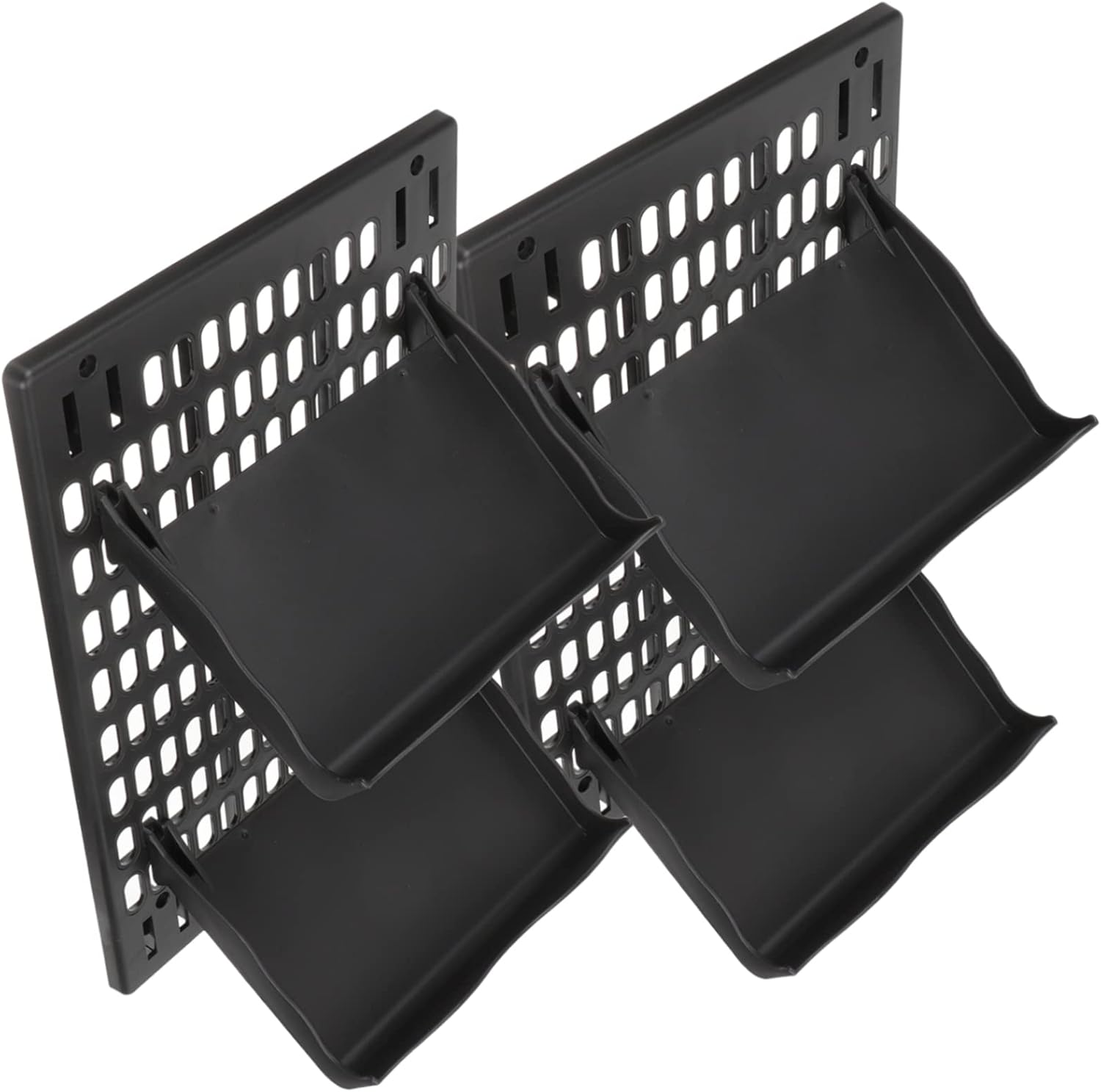 Multi-Functional Wall Mounted Shoe Rack Easy to Install Adhesive Storage Organizer for Bathroom Entryway and Balcony Holds Slippers Heels and Sandals Stylish and Design