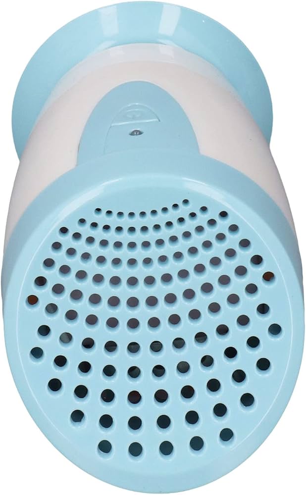 2つの動作モードを備えたマイナスイオン空気清浄機 バッテリー駆動のオフィス車用多機能ポータブル空気清浄機 ポータブルマイナスイオン発生器 (青)