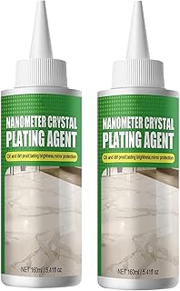 Marble Nano Crystal-Plating Agent, Stone Nanocrystal Coating, Marble Ceramic Tile Polish, Quartz Countertop Cleaner, Daily Nano Crystal Plating Agent for Kitchen, Perfect for Everyday Cleaning (160ml)