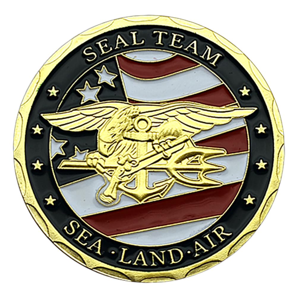 Insignia de sello de las fuerzas de operaciones especiales de Estados Unidos, moneda conmemorativa militar, regalo coleccionable