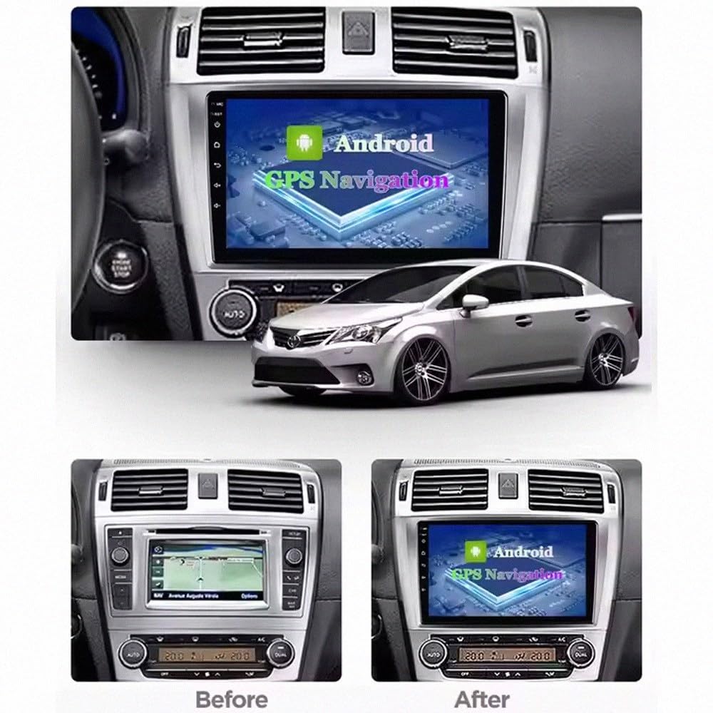 Radio Samochodowe 2 Din Z Ekranem Dotykowym dla Renault Trafic Opel Vivaro 2015-2019 Odbiorniki Car Audio, Wyświetlacz Hd, Przenośna Nawigacja Na Żywo, Odtwarzacz, 8 Rdzeń 8G+256G