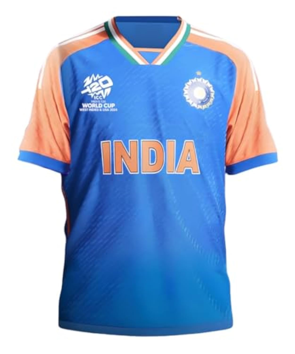 India Cricket 2024 Kit Jersey T-Shirt, Size M
