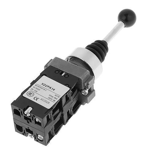 4NO Interruptor de palanca de mando bloqueado de 4 posiciones 4 contactos normalmente abiertos para control de circuitos de CC de CA 50Hz