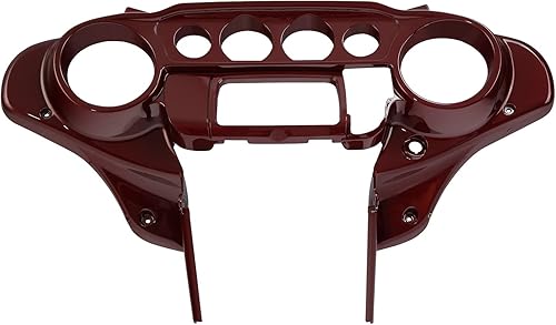 TCT-MOTORPARTS Cubierta de velocímetro de carenado interior delantero para Harley Electra Street Glide CVO Electra Glide FLHTCU FLHX 2014-2023