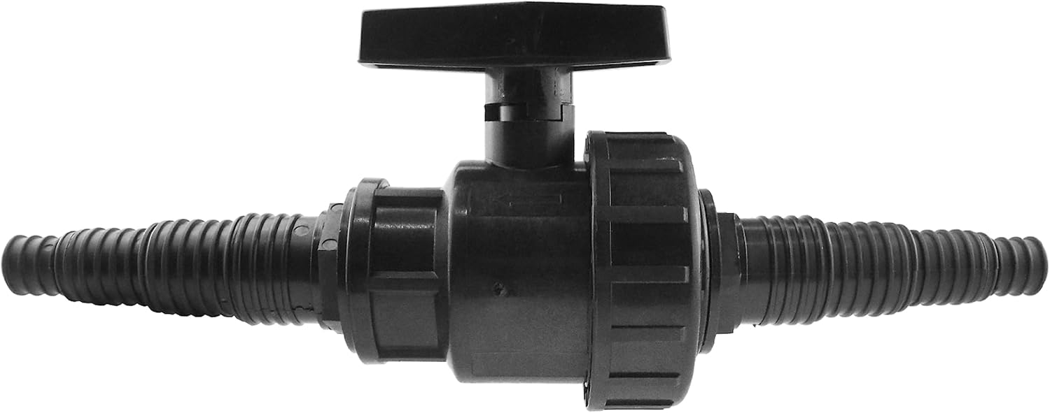 Pond Pipe Flow Valve, fits 12.5mm 19mm or 25mm MultiSize for