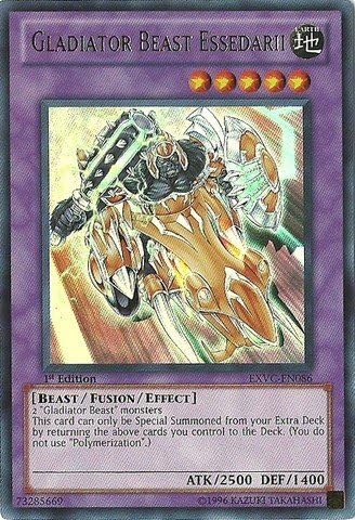 Yu-Gi-Oh! - Gladiador Bestia Essedarii (EXVC-EN086) - Victoria Extrema - Edición ilimitada - Ultra Raro